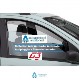 ANTIVENTO DEFLETTORI FARAD FIAT QUBO, Vendita antivento deflettori fiat  qubo Antivento - Deflettori aria