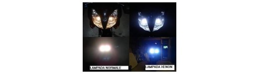 Lampade per moto Standard alogene e Blu-Xenon ultra bianche